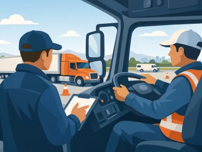 Behind the Wheel CDL Training Explained