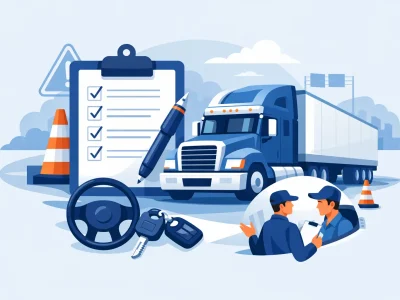 CDL Road Test Checklist Guide