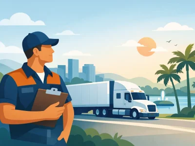 How to Become a Truck Driver in Central Florida