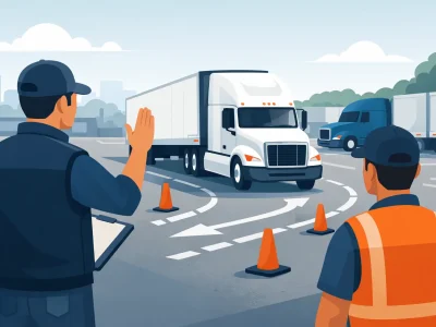 How to Train for CDL Backing Maneuvers and Pass